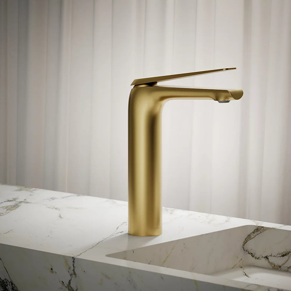 Kohler Avid Tall single-handle bathroom sink faucet, 0.5 gpm K-97347-4N-2MB - Plumbing Market