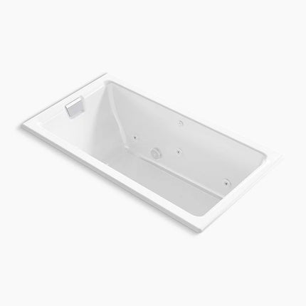 Kohler Tea-for-Two 66" x 36" drop-in/undermount whirlpool bath K-856-JH-0 - Plumbing Market