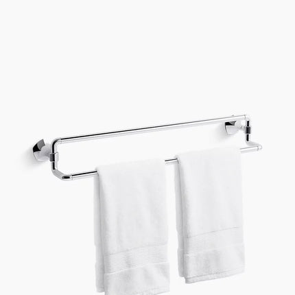 Kohler Occasion 24" double towel bar K-27062-CP - Plumbing Market