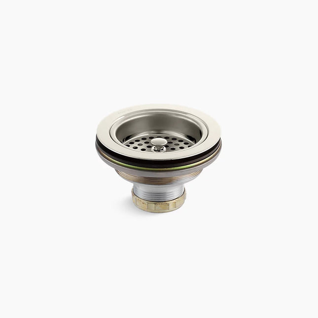 Kohler Duostrainer Sink drain and strainer basket, less tailpiece K-8799-SN - Plumbing Market
