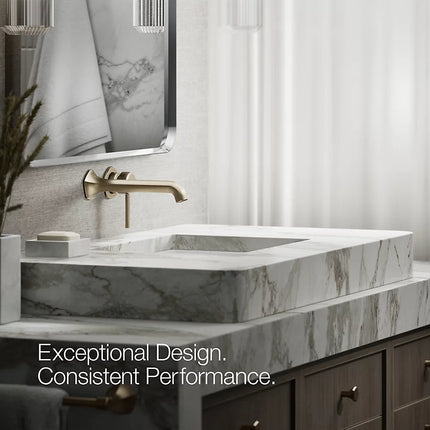 Kohler Occasion Wall-mount bathroom sink faucet handle K-27012-4-BV - Plumbing Market