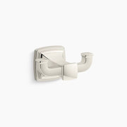 Kohler Riff Double robe hook K-27411-SN - Plumbing Market