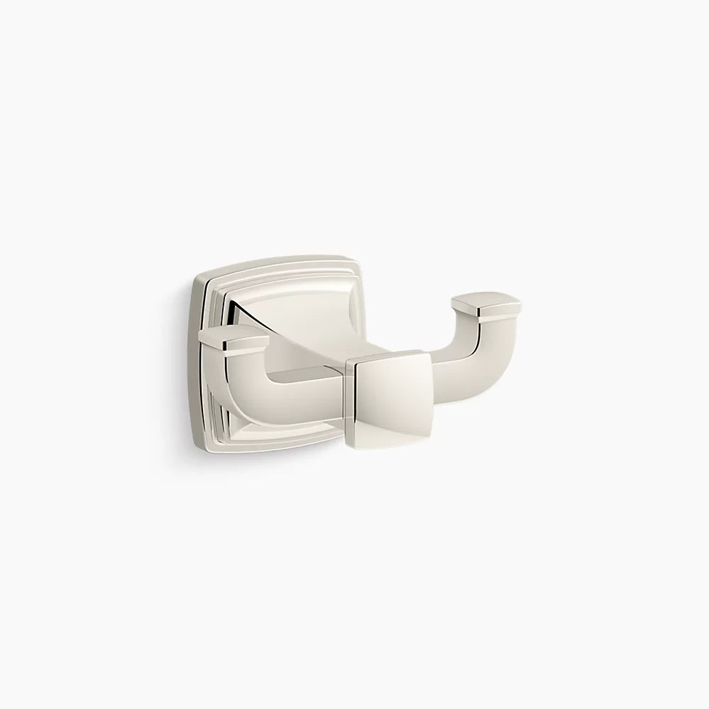 Kohler Riff Double robe hook K-27411-SN - Plumbing Market