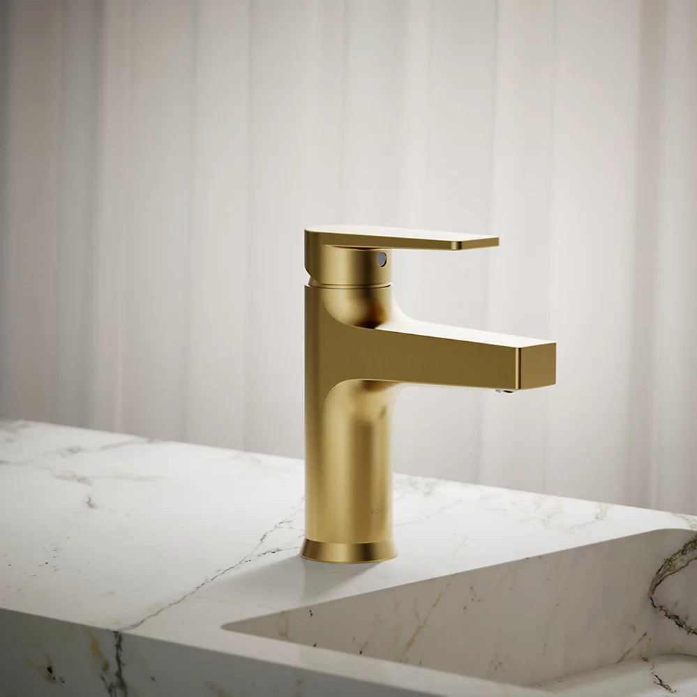 Kohler Taut Single-handle bathroom sink faucet, 1.2 gpm K-74013-4-2MB - Plumbing Market