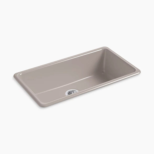 Kohler Iron/Tones 33" top-/undermount single-bowl kitchen sink K-5707-TRF - Plumbing Market