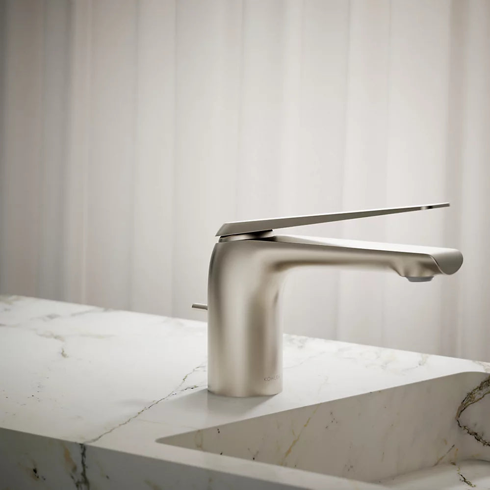 Kohler Avid Single-handle bathroom sink faucet, 0.5 gpm K-97345-4N-BN - Plumbing Market