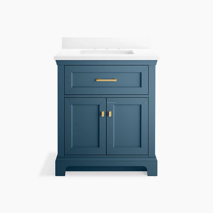 Kohler Charlemont 30" bathroom vanity cabinet with sink and quartz top K-29260-BD1-TDB - Plumbing Market