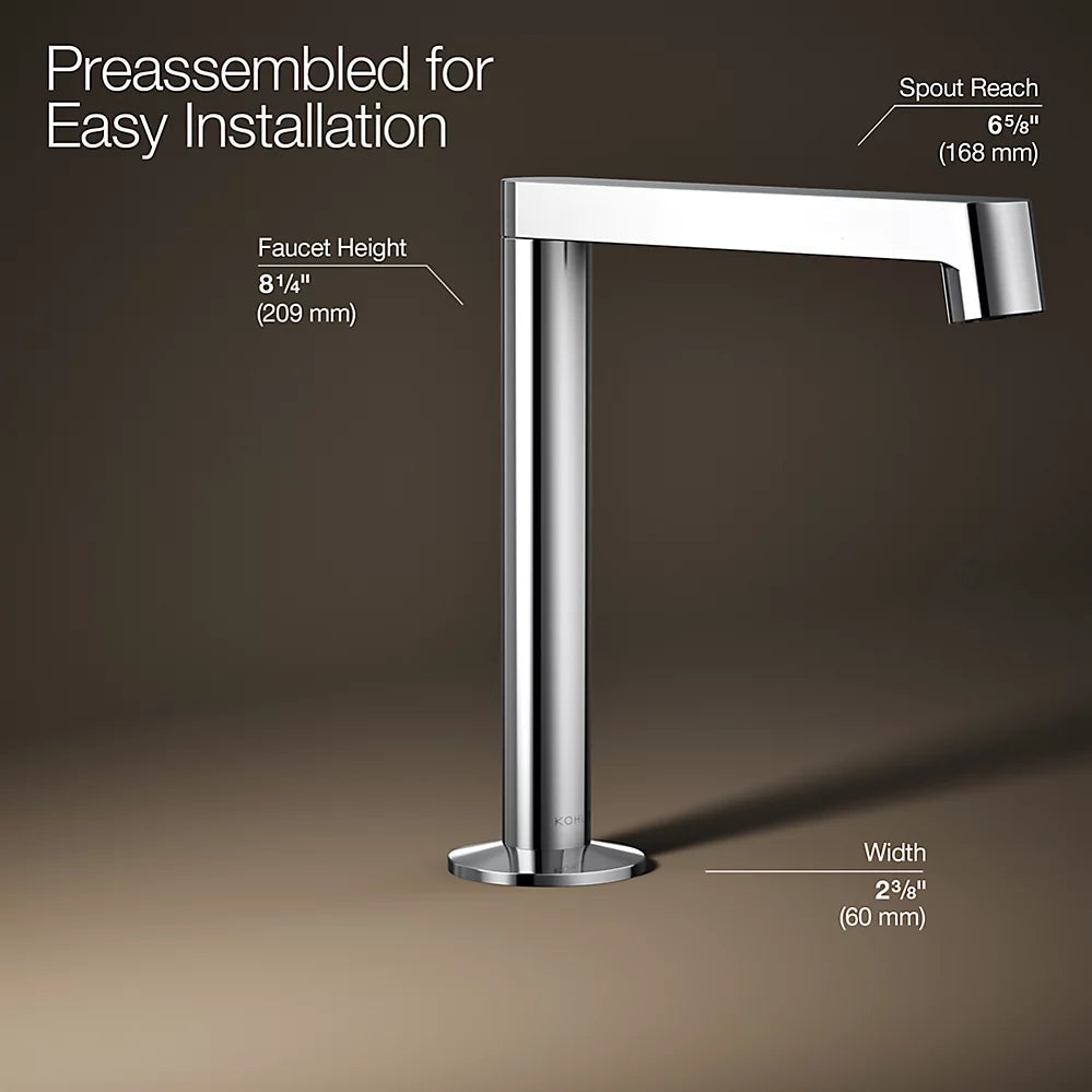Kohler Components Bathroom sink faucet spout with Row design, 1.2 gpm K-77969-CP - Plumbing Market