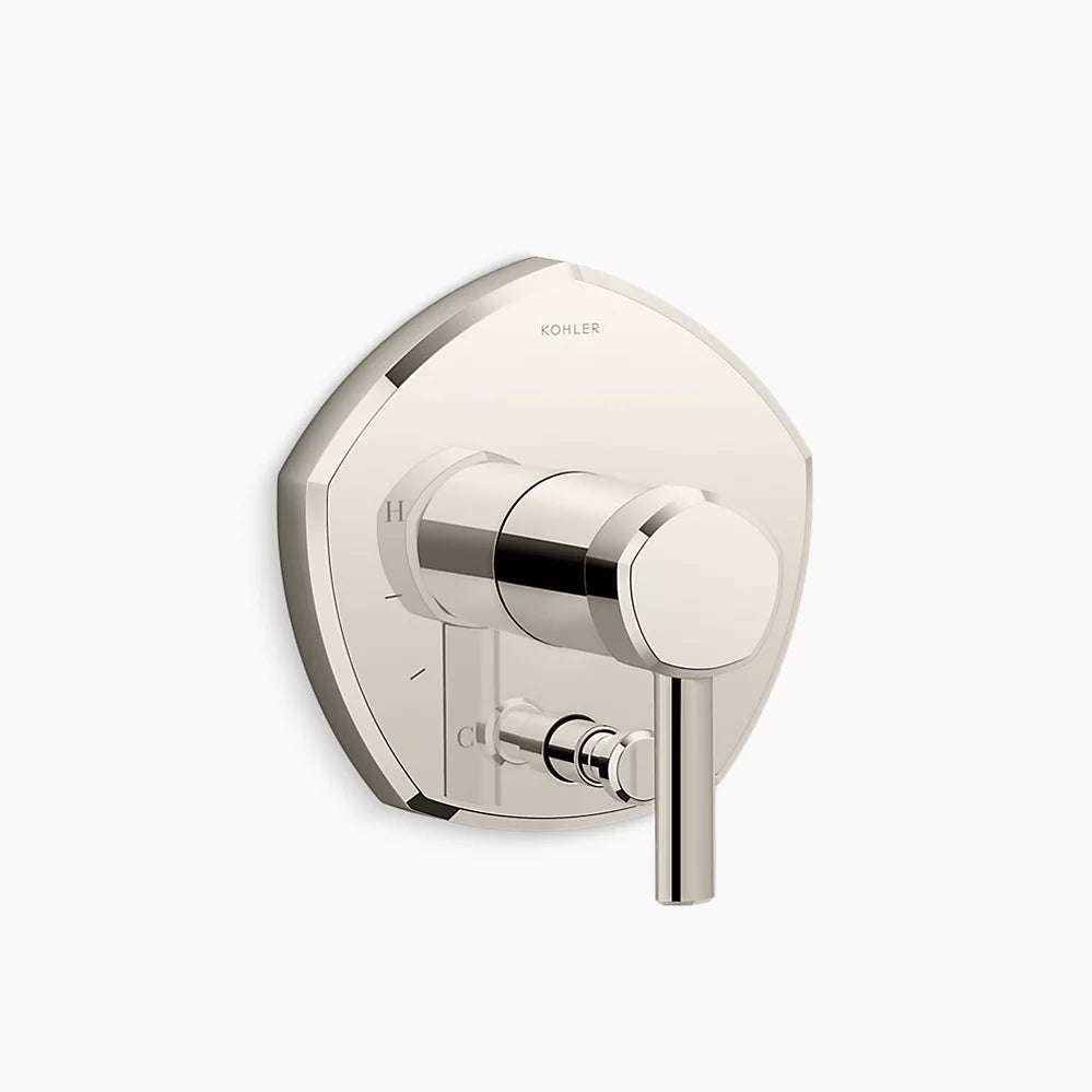 Kohler Occasion Rite-Temp Vlv Trm W/Div T27044-4-SN - Plumbing Market