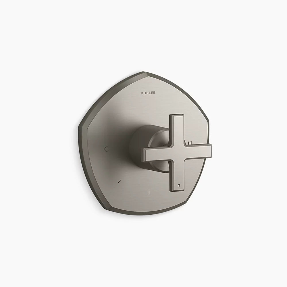 Kohler Occasion Thermostatic Valve Trim T27040-3-BN - Plumbing Market