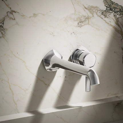 Kohler Occasion Wall-mount bathroom sink faucet handle K-27012-4-CP - Plumbing Market