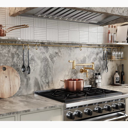 Kohler Wall-mount pot filler K-35744-2MB - Plumbing Market