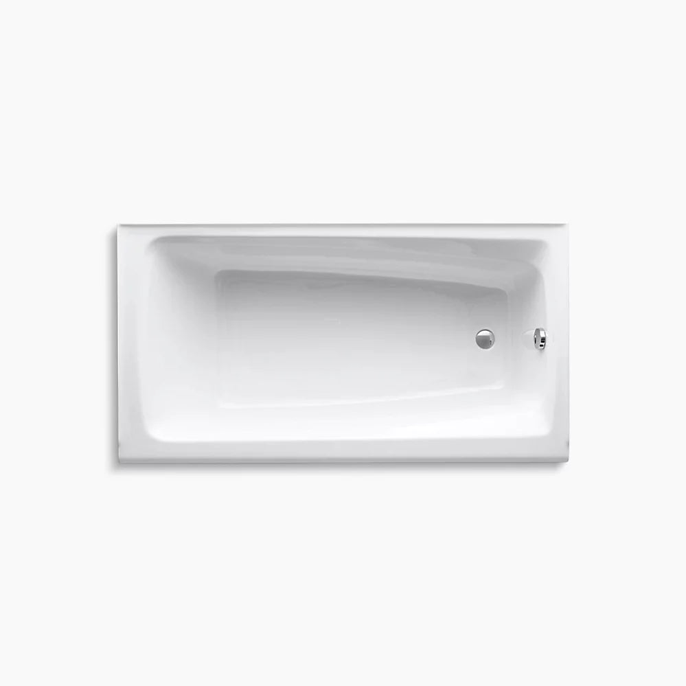 Kohler Mendota 60" x 32" alcove bath, right drain K-506-96 - Plumbing Market