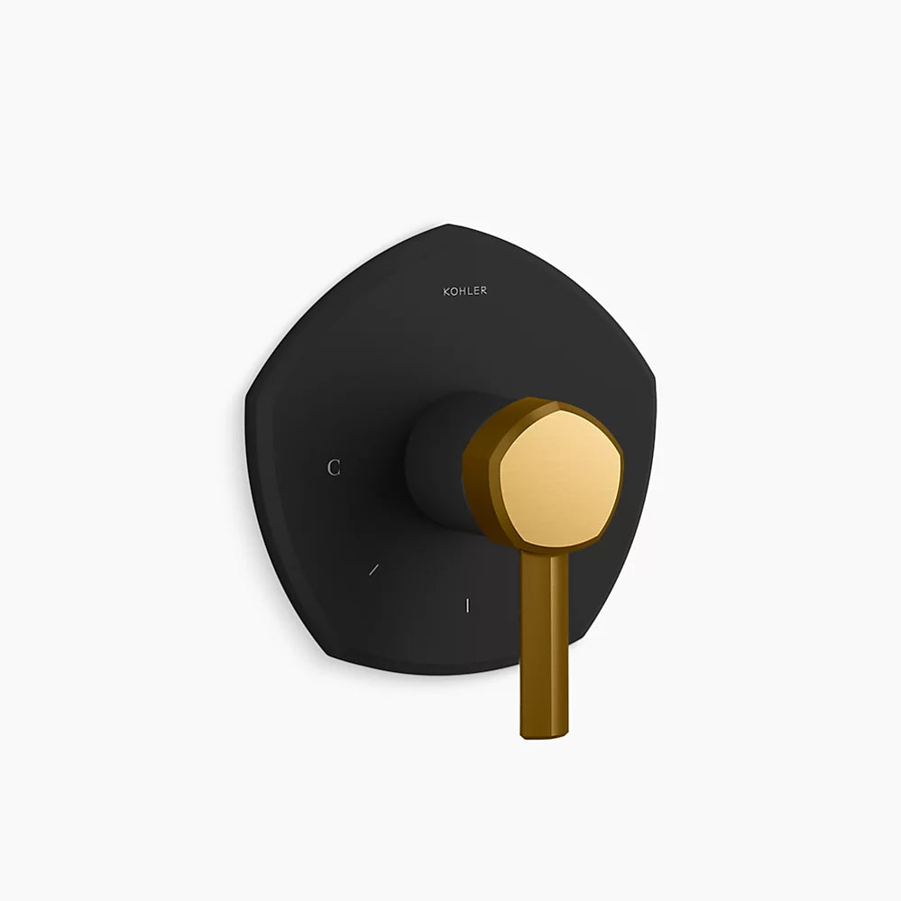 Kohler Occasion Thermostatic Valve Trim T27040-4-BMB - Plumbing Market