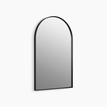 Kohler Essential 20" x 32" arch framed mirror K-30638-BLL - Plumbing Market