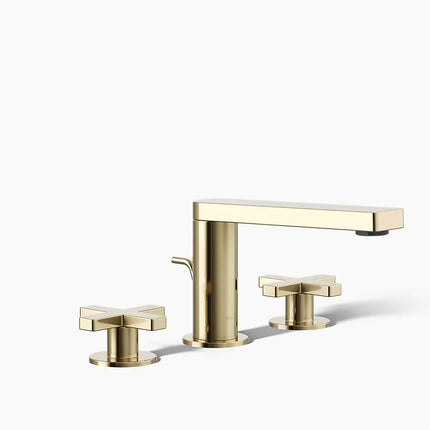Kohler Composed Widespread bathroom sink faucet with Cross handles, 1.2 gpm K-73060-3-AF - Plumbing Market