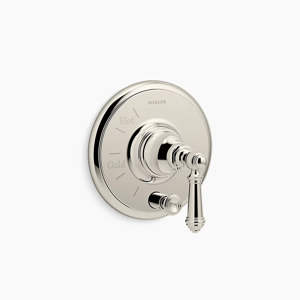 Kohler Artifacts Rite-Temp Vlv Trm W/Div, Lvr T72768-4-SN - Plumbing Market