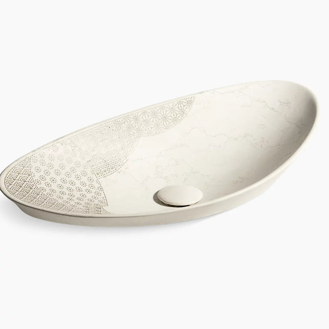 Kohler Kensho Oval Trough Lav 8325-CS6 - Plumbing Market