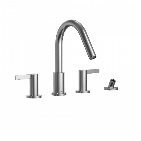 GF Four-hole Roman Tub Filler Trim - Lever Handles - Plumbing Market