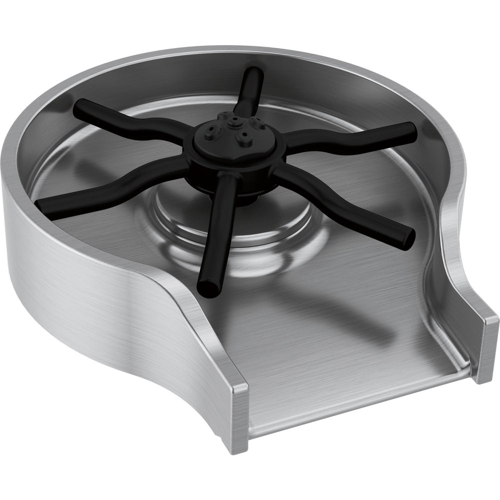 Delta Metal Glass Rinser - Arctic Stainless