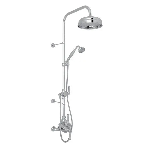 Georgian Era™ 3/4" Exposed Wall Mount Thermostatic Shower System - Plumbing Market