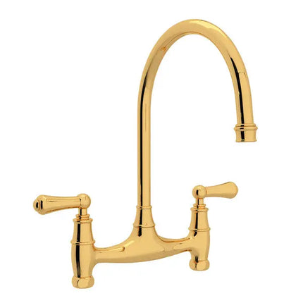 Georgian Era™ Bridge Kitchen Faucet Without Unions - Plumbing Market