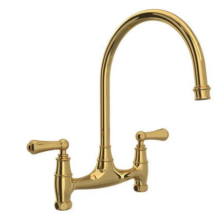Georgian Era™ Bridge Kitchen Faucet Without Unions - Plumbing Market