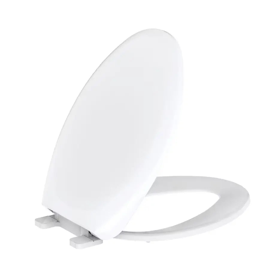 Gerber Maxwell Adjustable Slow Close Elongated Toilet Seat with Cover White - Plumbing Market