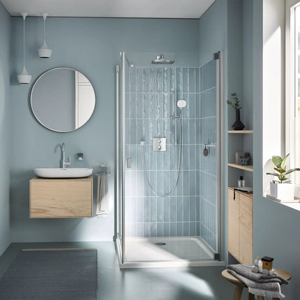 Grohe 15IN RAINSHOWER ARM/ SQUARE  Chrome 26632000 - Plumbing Market