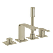 Grohe ALLURE 4-HOLE ROMAN TUB FILLER WITH HS  Brushed Nickel 19316EN1 - Plumbing Market