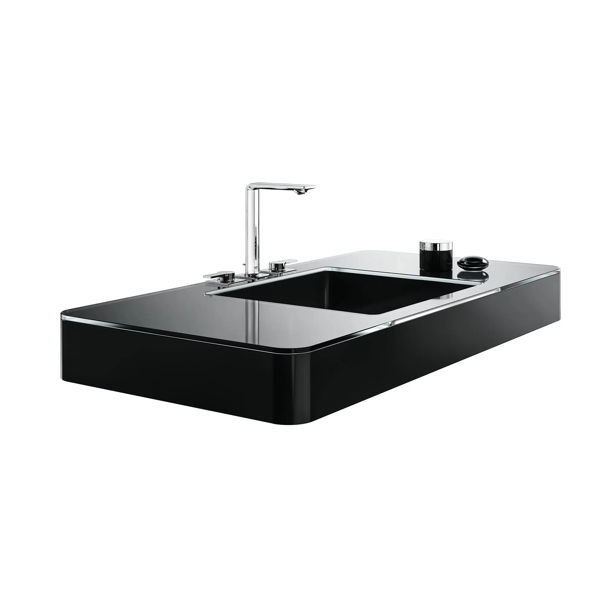 Grohe ALLURE LAVATORY WIDESET M-SIZE  Chrome 20584001 - Plumbing Market