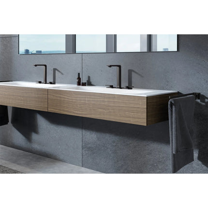 Grohe ALLURE NEW 2-HANDLE SINK M Matte Black 205842431 - Plumbing Market