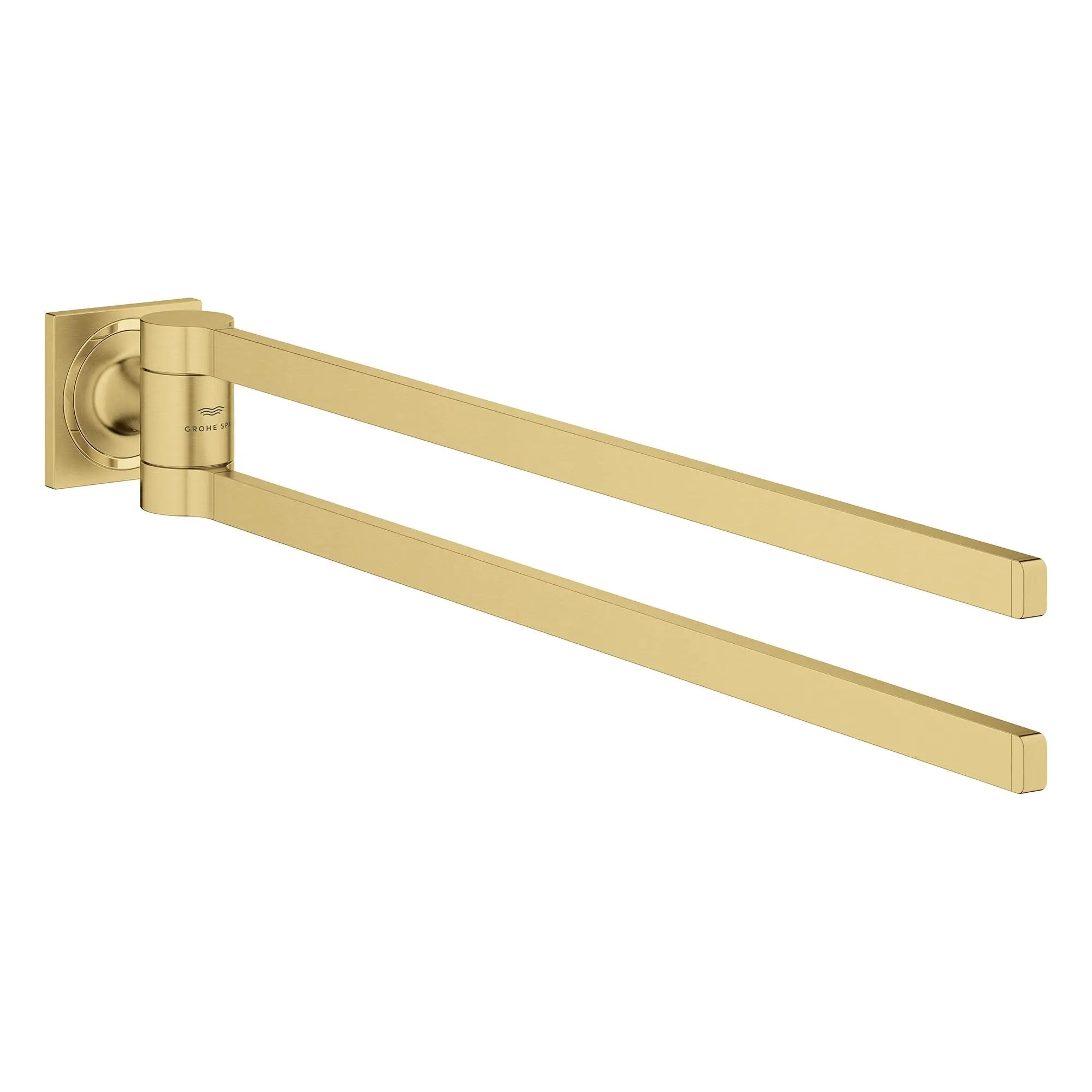 Grohe ALLURE NEW DOUBLE TOWEL BAR  Brushed Cool Sunrise 40342GN1 - Plumbing Market