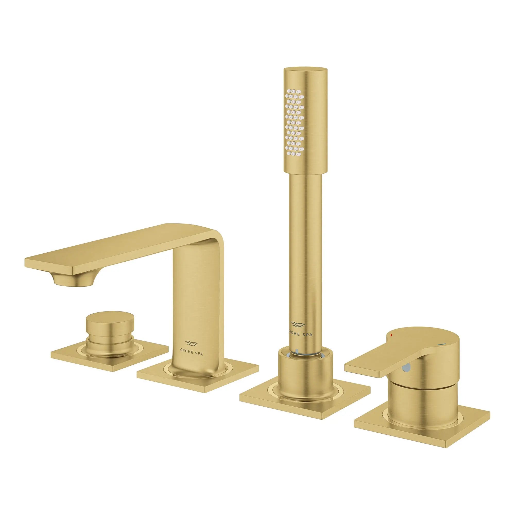 Grohe ALLURE NEW OHM BATH 4-H  Brushed Cool Sunrise 19316GN1 - Plumbing Market