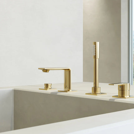 Grohe ALLURE NEW OHM BATH 4-H  Brushed Cool Sunrise 19316GN1 - Plumbing Market