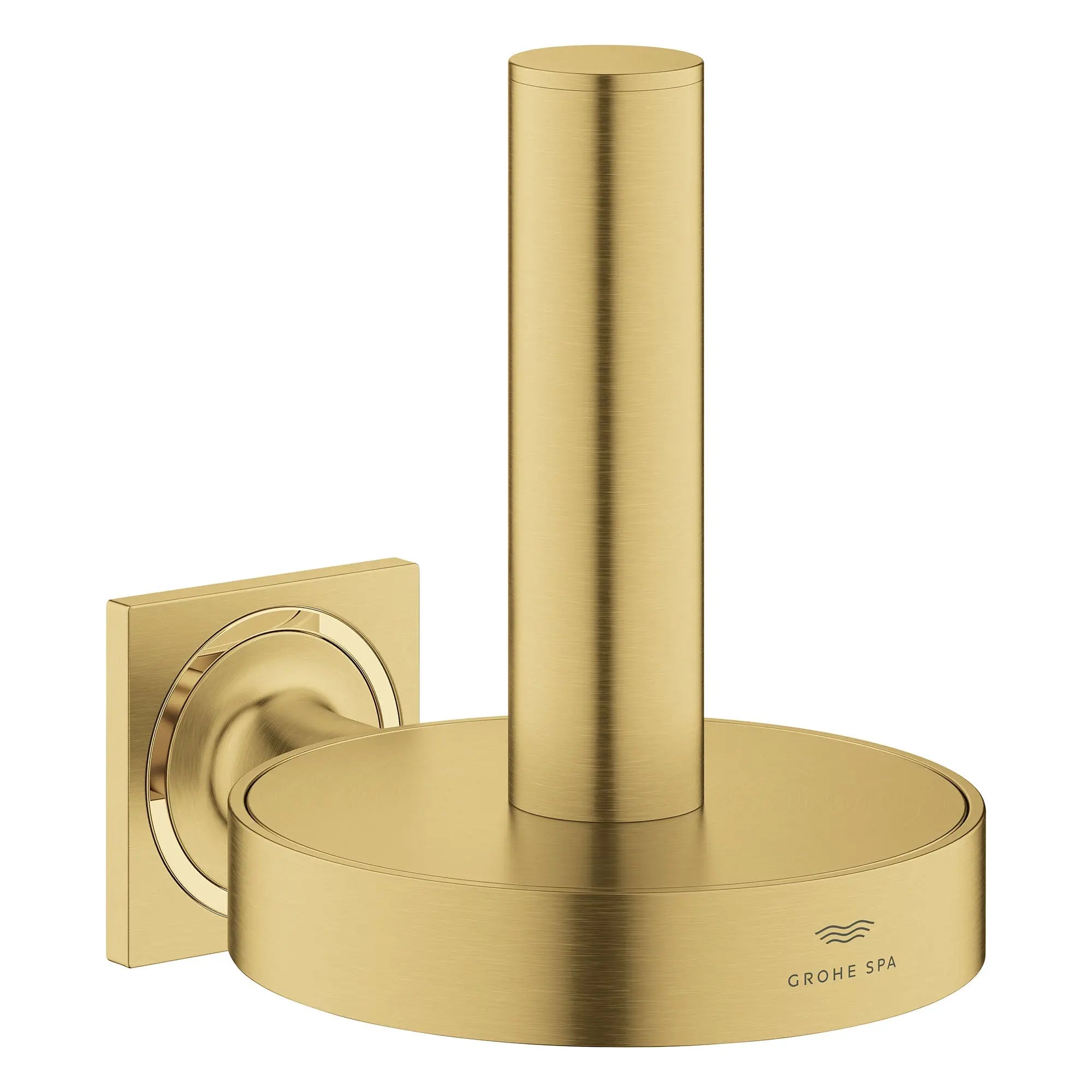 Grohe ALLURE NEW SPARE TOILET PAPER HOLDER  Brushed Cool Sunrise 40956GN1 - Plumbing Market