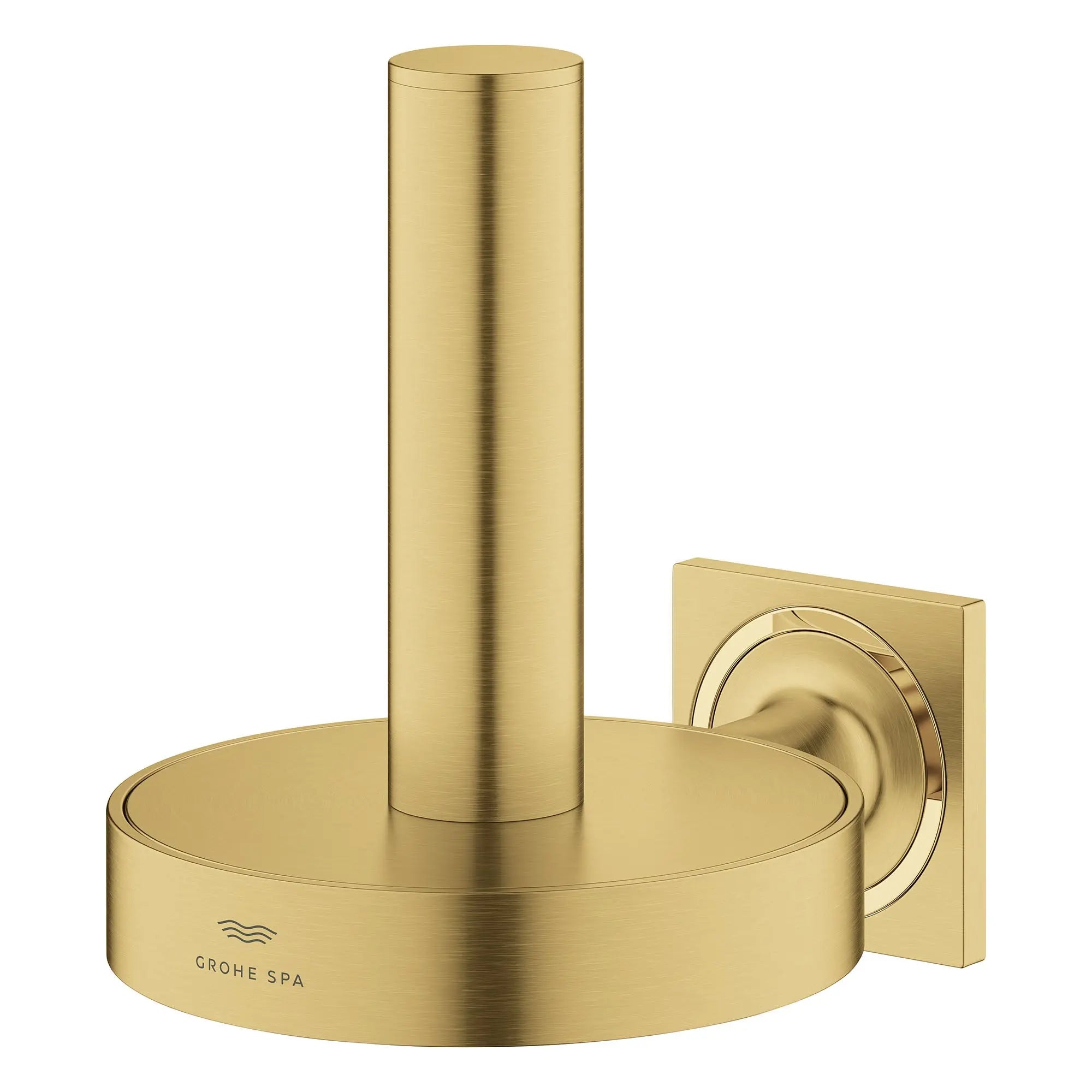 Grohe ALLURE NEW SPARE TOILET PAPER HOLDER  Brushed Cool Sunrise 40956GN1 - Plumbing Market