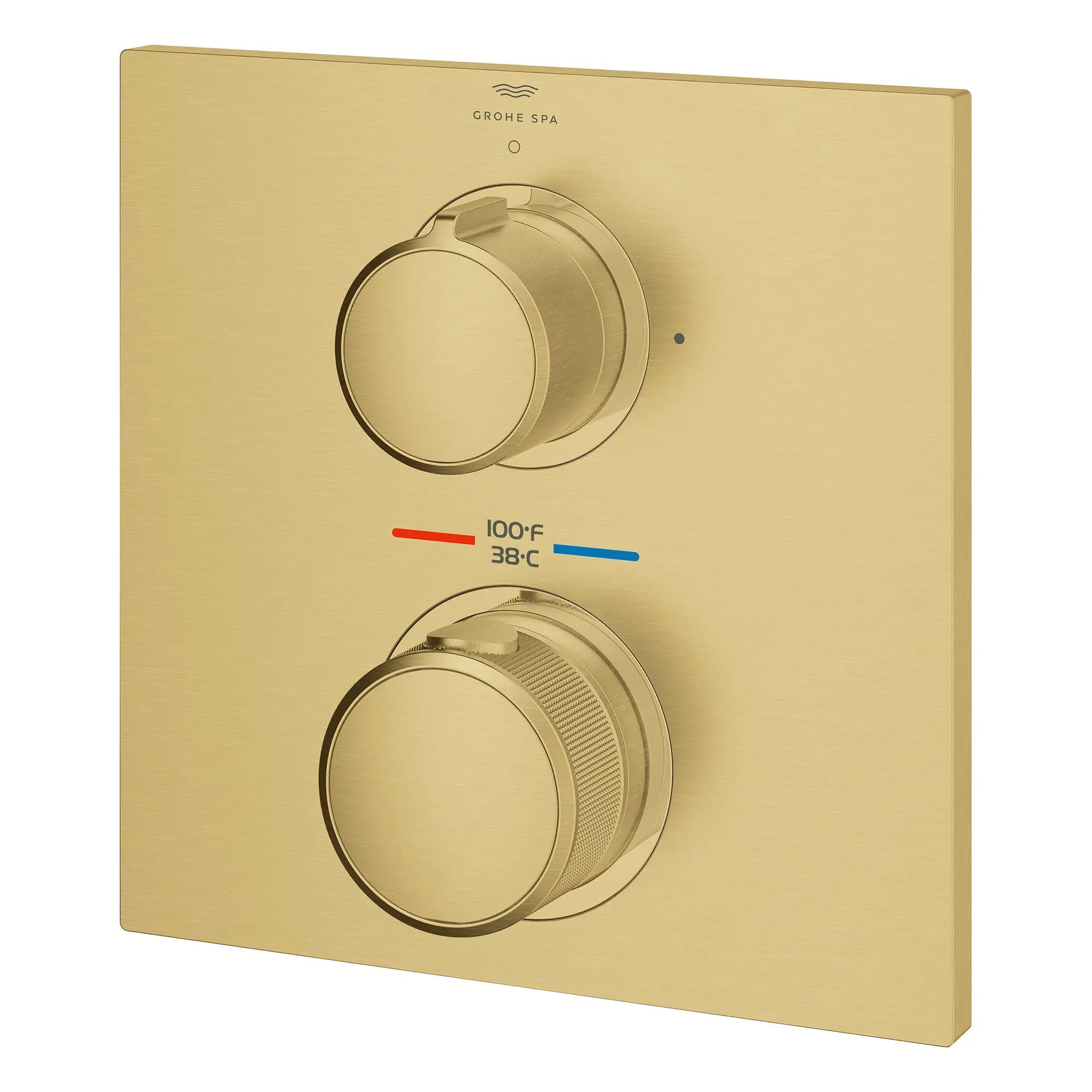 Grohe ALLURE NEW THM TRIM BATH  Brushed Cool Sunrise 29178GN1 - Plumbing Market