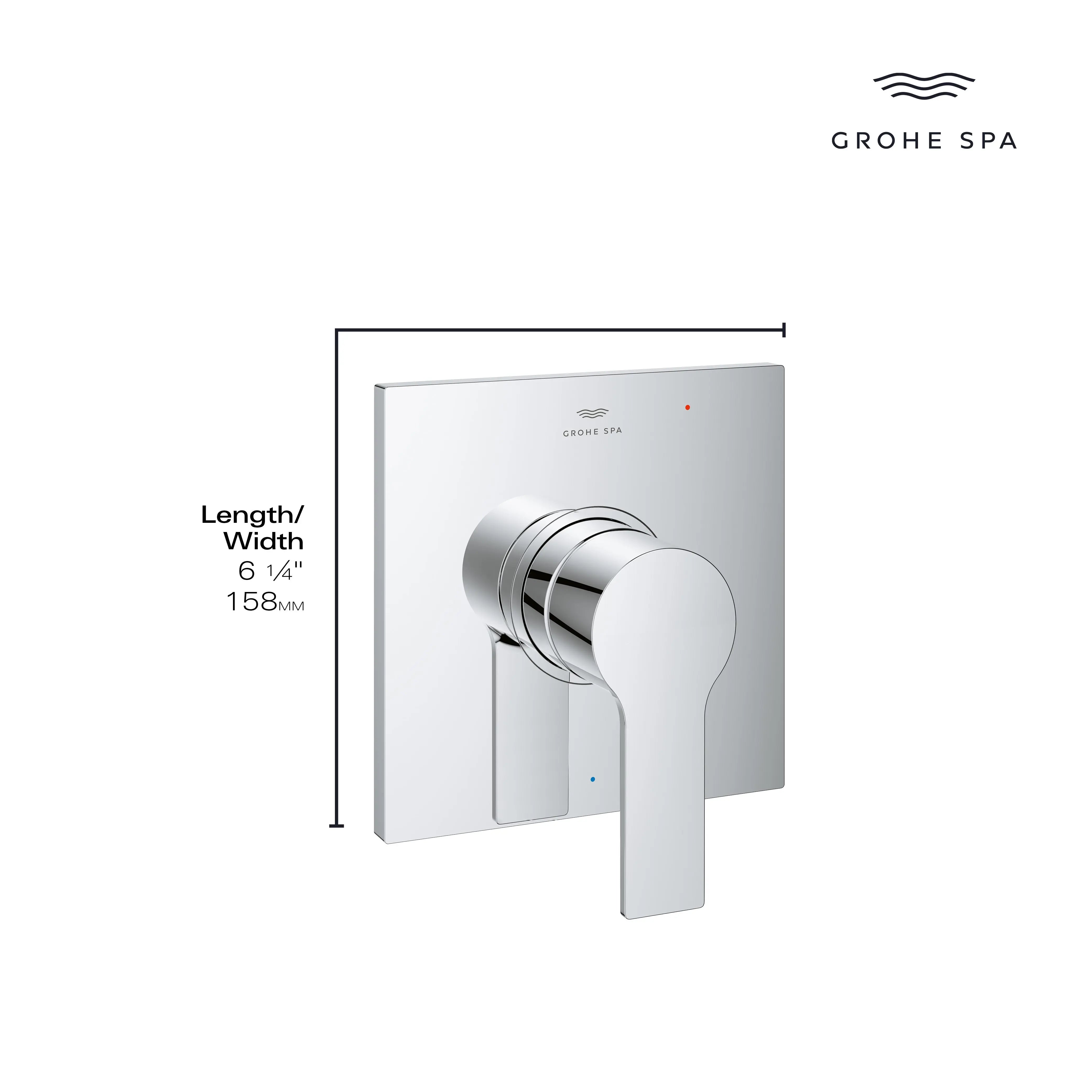 Grohe ALLURE NEW TRIM  Brushed Cool Sunrise 19375GN1 - Plumbing Market