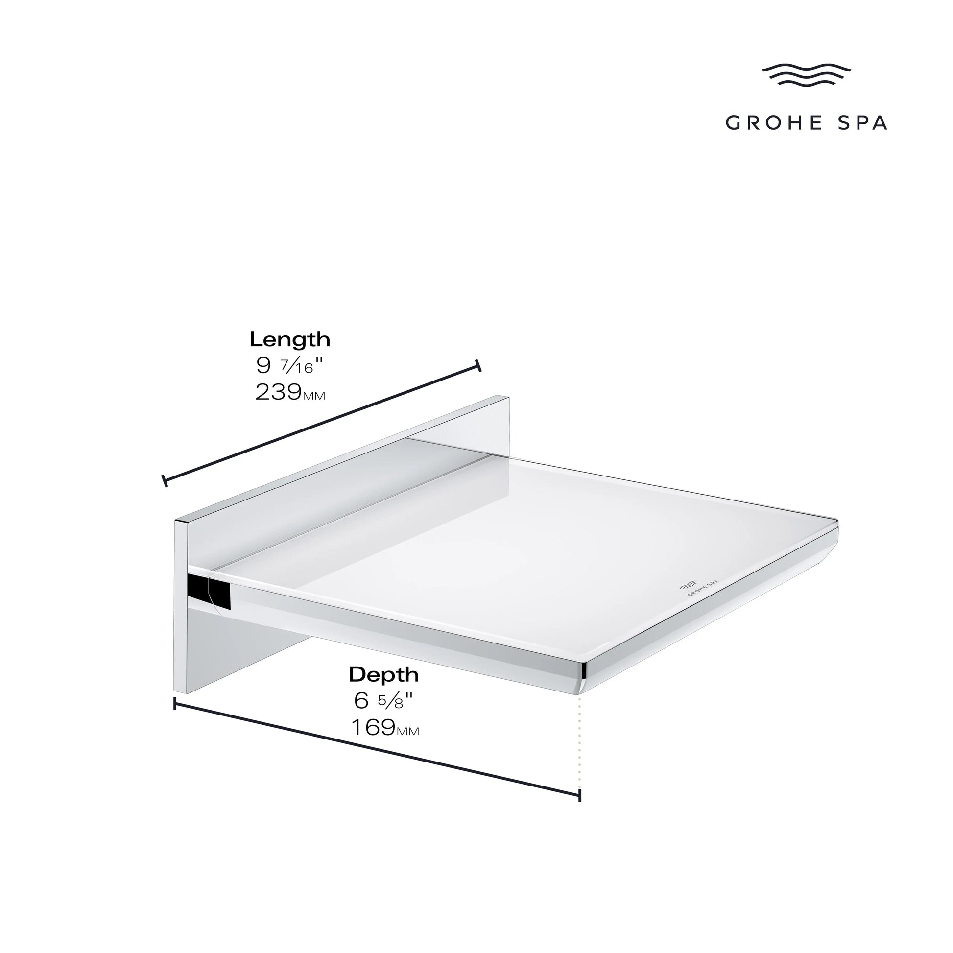 Grohe ALLURE NEW TUB SPOUT WALL MOUNT  Brushed Cool Sunrise 13391GN1 - Plumbing Market