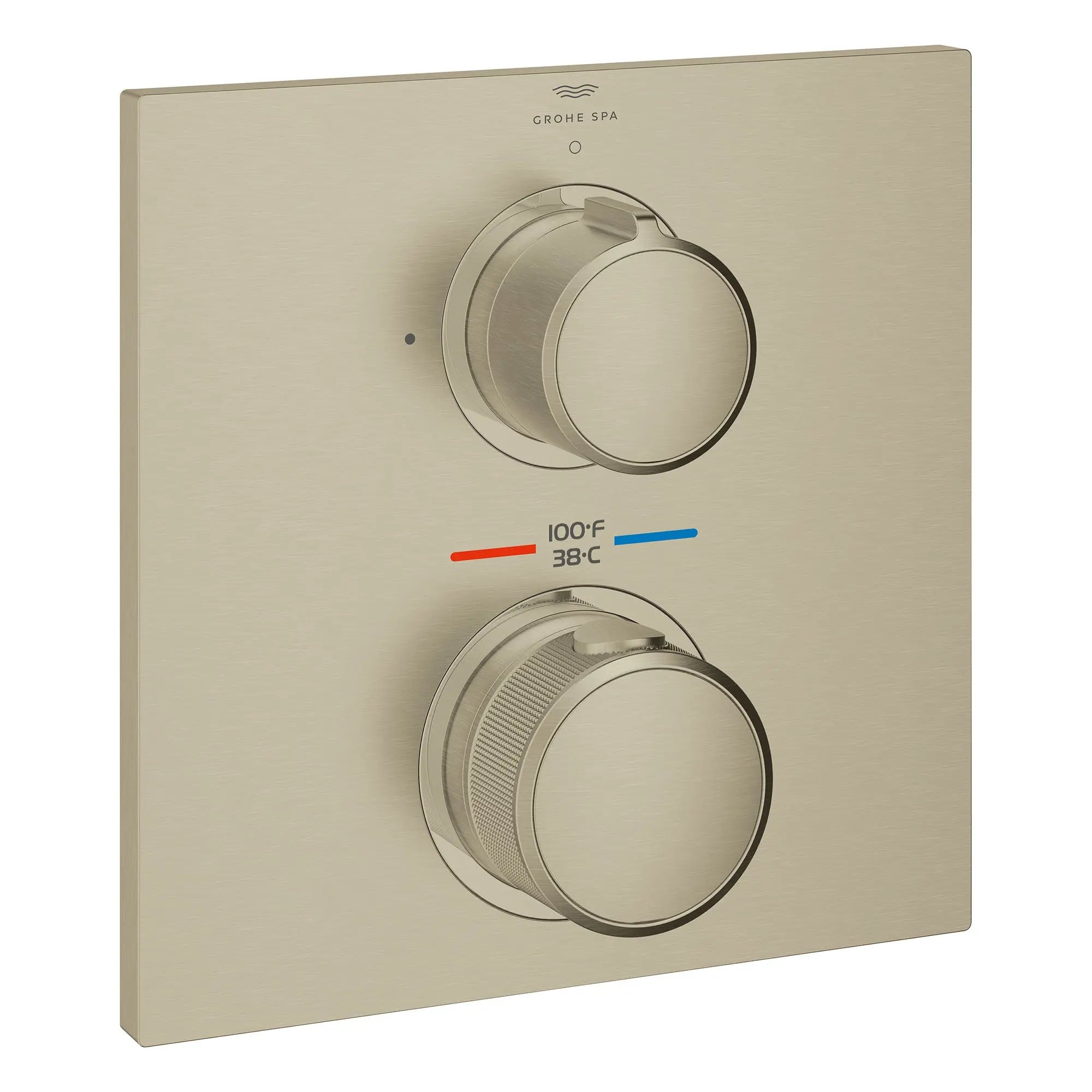 Grohe ALLURE THM SHOWER MIXER W/ 2-WAY DIVERT  Brushed Nickel 29178EN1 - Plumbing Market