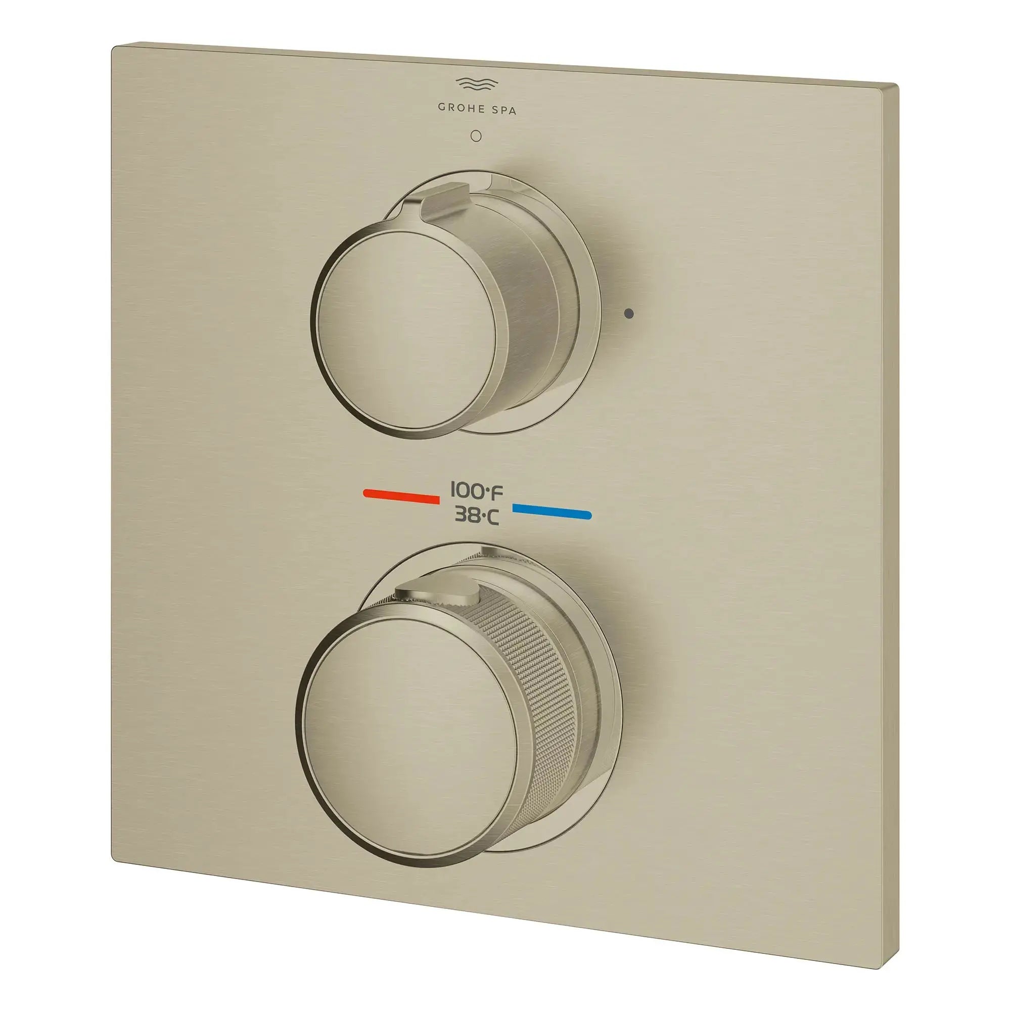 Grohe ALLURE THM SHOWER MIXER W/ 2-WAY DIVERT  Brushed Nickel 29178EN1 - Plumbing Market
