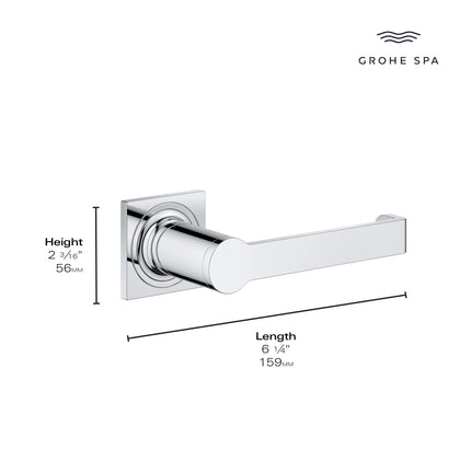 Grohe ALLURE TOILET PAPER HOLDER  Chrome 40279001 - Plumbing Market