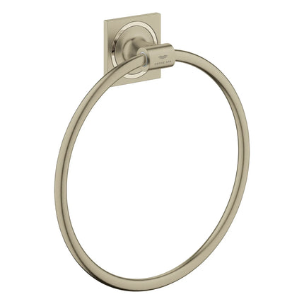 Grohe ALLURE TOWEL RING  Brushed Nickel 40339EN1 - Plumbing Market