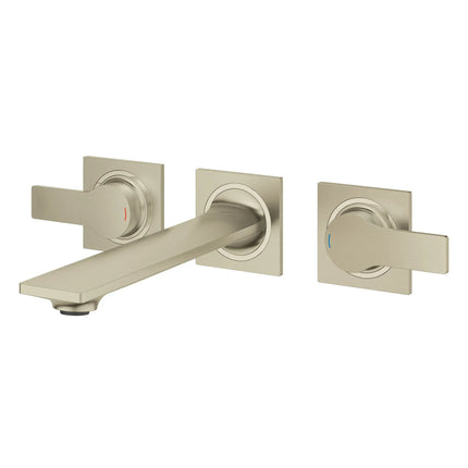 Grohe ALLURE WALL MOUNT VESSEL FAUCET M-SIZE  Brushed Nickel 20586EN1 - Plumbing Market