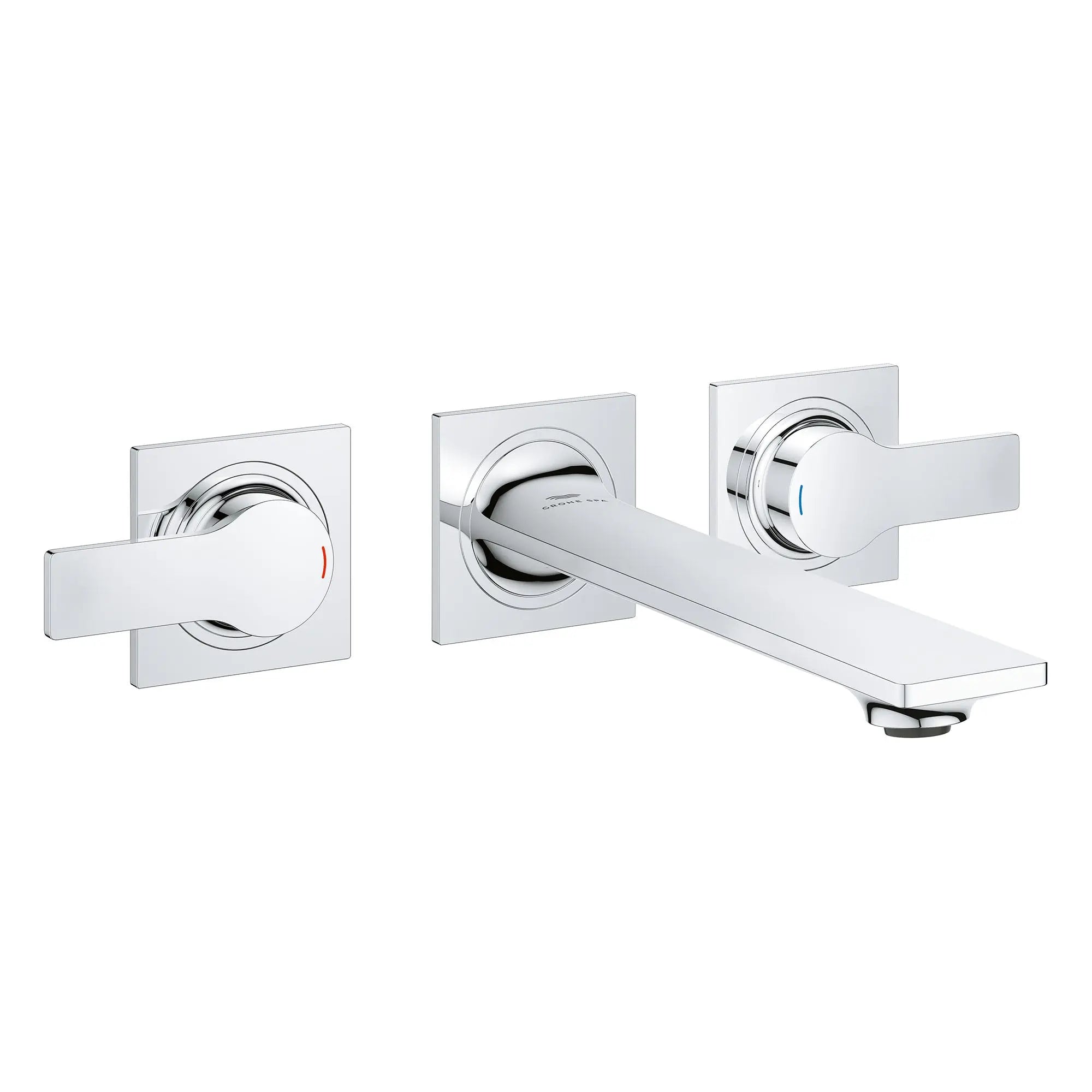 Grohe ALLURE WALL MOUNT VESSEL FAUCET M-SIZE  Chrome 20586001 - Plumbing Market