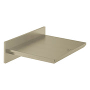 Grohe ALLURE WATERFALL SPOUT WALL-MOUNTED  Brushed Nickel 13391EN1 - Plumbing Market