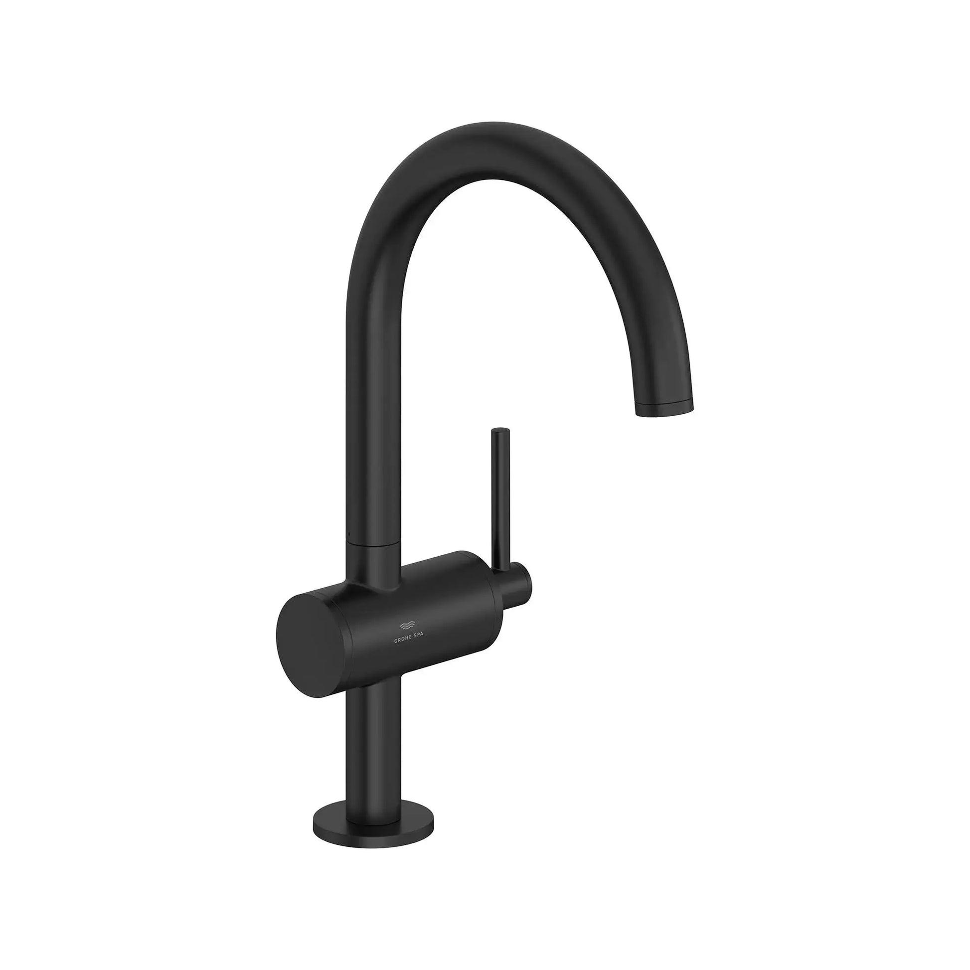 Grohe ATRIO 1H SINK L 1.2GPM Matte Black 243502430 - Plumbing Market