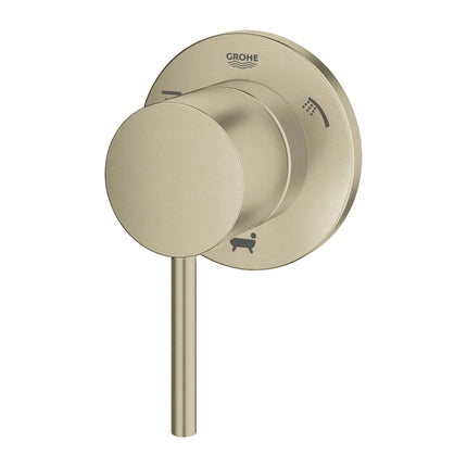 Grohe ATRIO 3-WAY DIVERTER TRIM  Brushed Nickel 29216EN1 - Plumbing Market