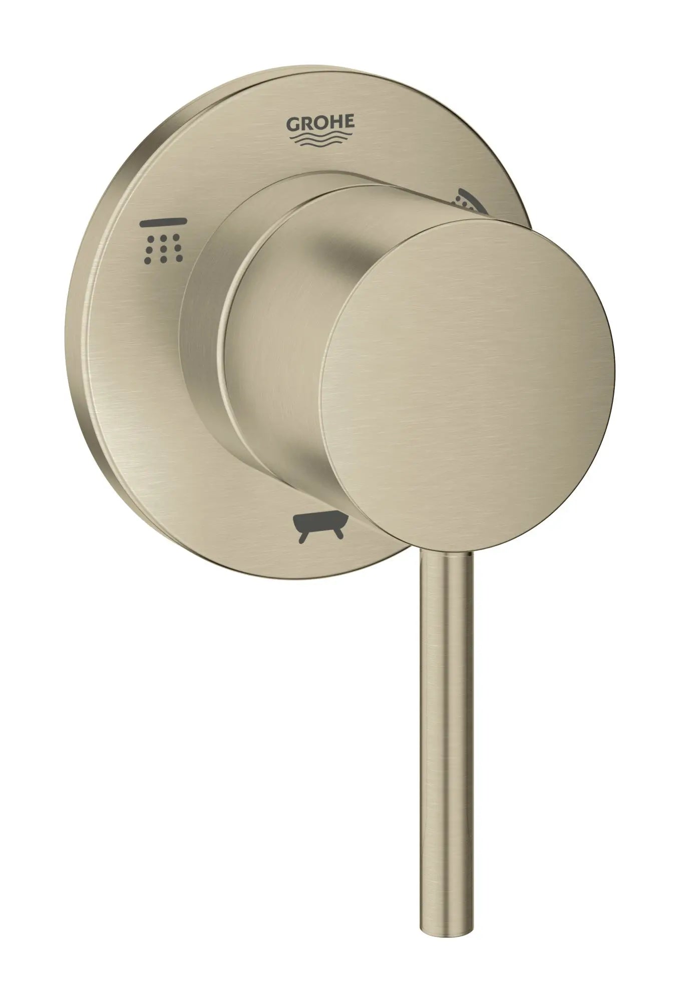 Grohe ATRIO 3-WAY DIVERTER TRIM  Brushed Nickel 29216EN1 - Plumbing Market
